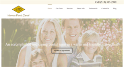 Desktop Screenshot of harrisonfamilydental.com